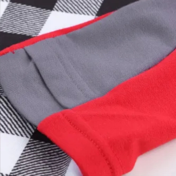 ❤️New Christmas plaid asymmetrical hoodie - Picture 14 of 15